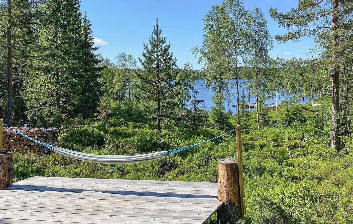 Feriehus for 10 personer med have in Lardal