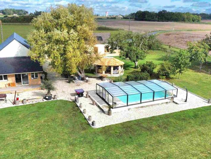 Maison d’hôte pour 6 personnes, avec terrasse ainsi que sauna et jacuzzi dans Loiret