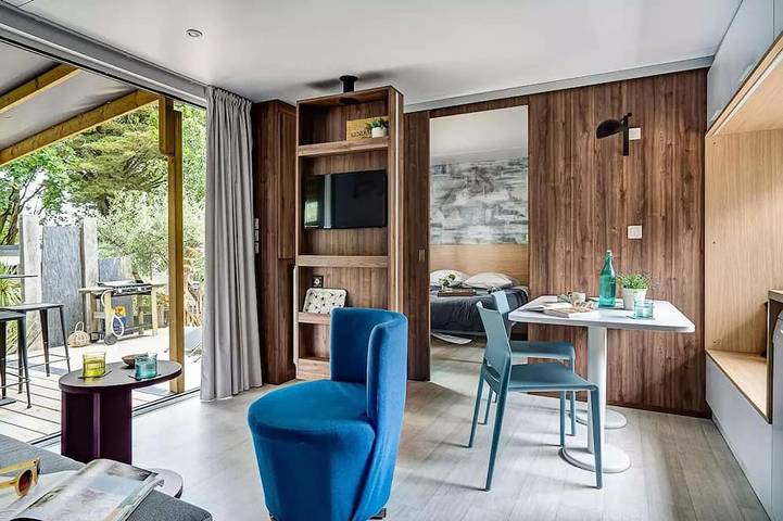 Mobil home pour 4 personnes dans Plage de Pont-Mahé