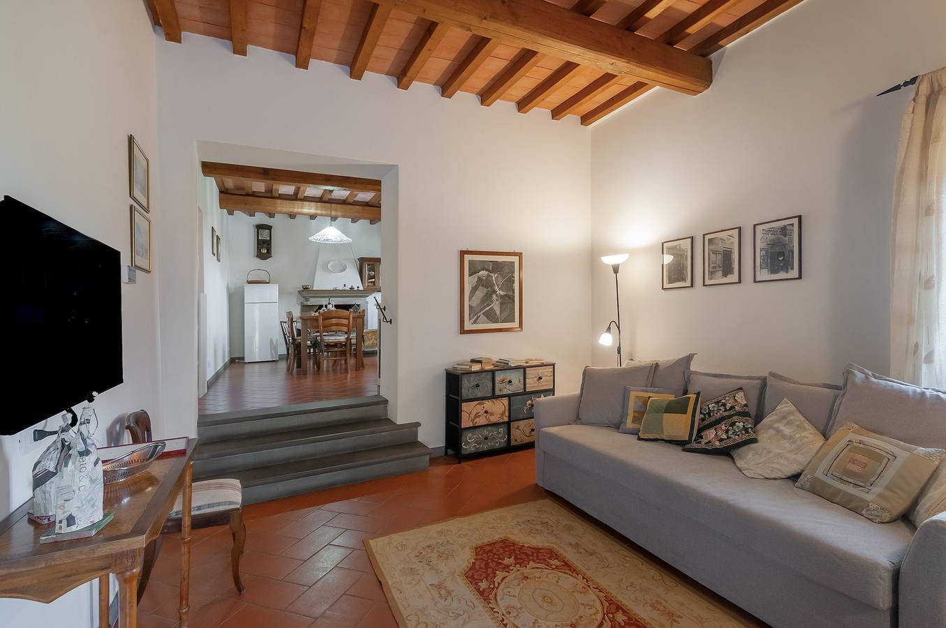 Podere Salceto, Terrazza del Chianti: Encanto Toscano entre Viñedos y Olivos in San Casciano in Val di Pesa, Provincia de Firenze