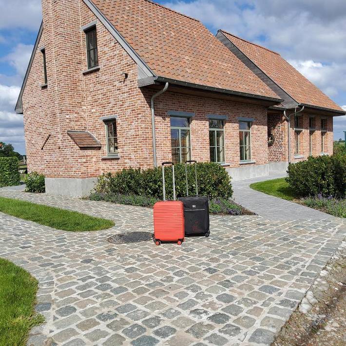 Location de vacances pour 8 personnes, avec jardin et vue à Wervik
