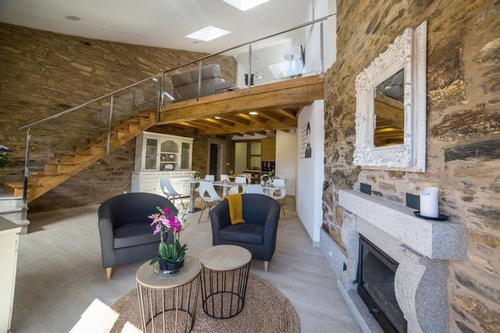 Casa rural para 2 personas, con jacuzzi y terraza en Santiago de Compostela - 4