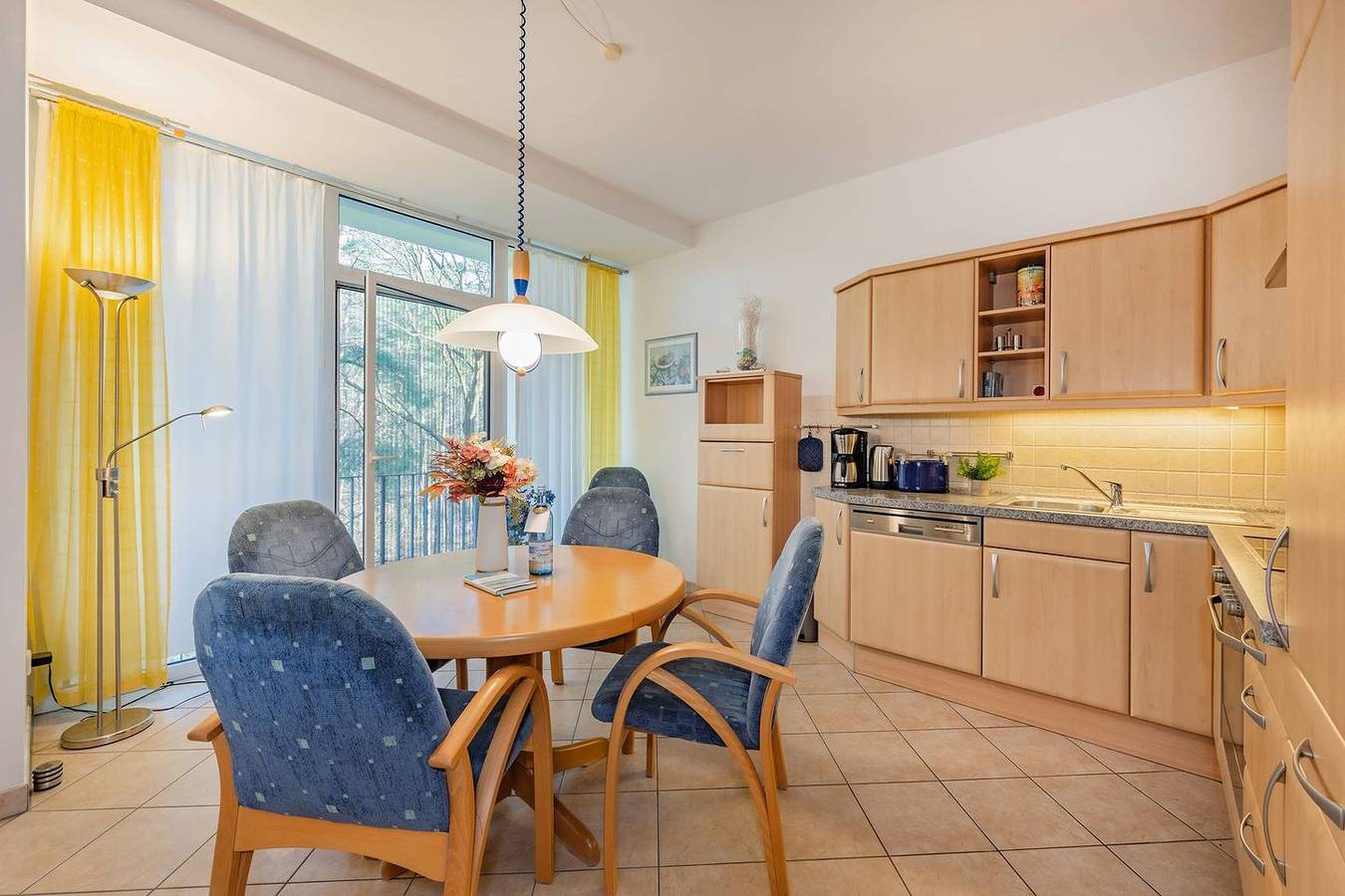 Appartement entier, Appartement de vacances pour 4 personnes avec balcon in Seebad Zempin, Zempin