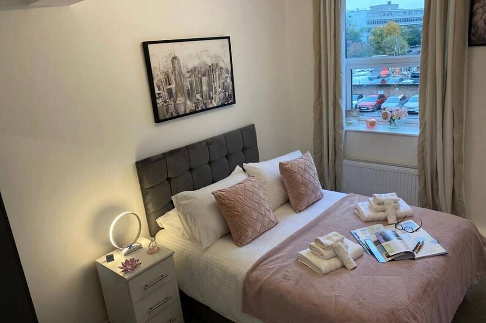 Appartement entier, Charming 2-bedroom apartment in nice Watford with Ac in Watford, Hertfordshire