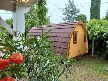 Gîte pour 4 personnes, avec jardin à Marcy-l'Étoile