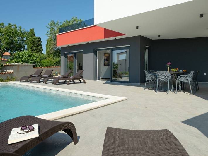 Ferienhaus für 7 Personen, mit Pool und Garten sowie Terrasse in Marčana - 4