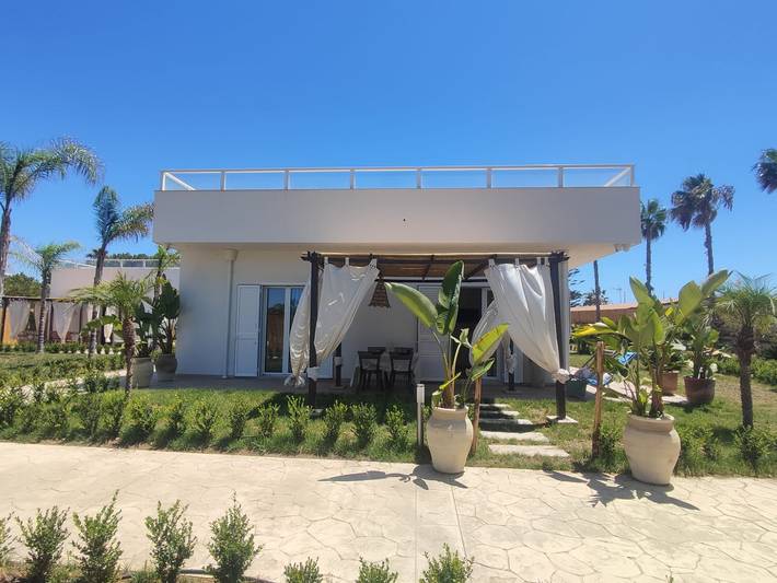 Holiday apartment for 5 people, with terrace and garden in 