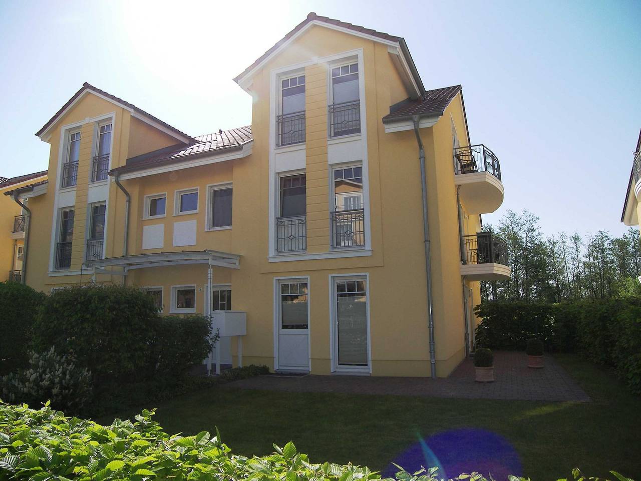 Ganze Ferienwohnung, Schloonseevillen mit Balkon und *200 m vom Strand entfernt* - Ferienwohnung Nr.18 (Gottschalk) in Bansin, Heringsdorf