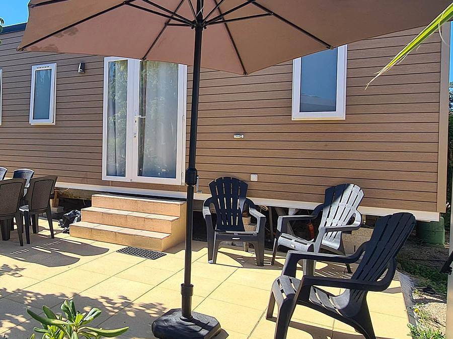 Camping Tikayan Domaine du Golfe de Saint Tropez - Mobilhome 8 personnes - Texas Confort. in Grimaud, Région de Draguignan