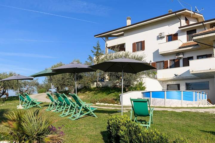 Appartamento per 2 persone, con piscina, con animali domestici in Moscufo