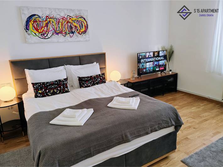 Ferienwohnung für 2 Personen, mit Balkon, kinderfreundlich in Zagreb - 2