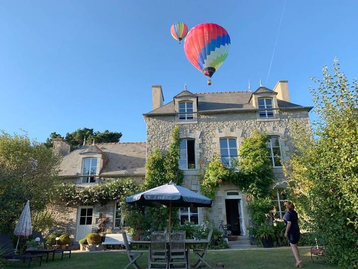Ferienhaus für 2 Personen, mit Terrasse und Garten sowie Ausblick