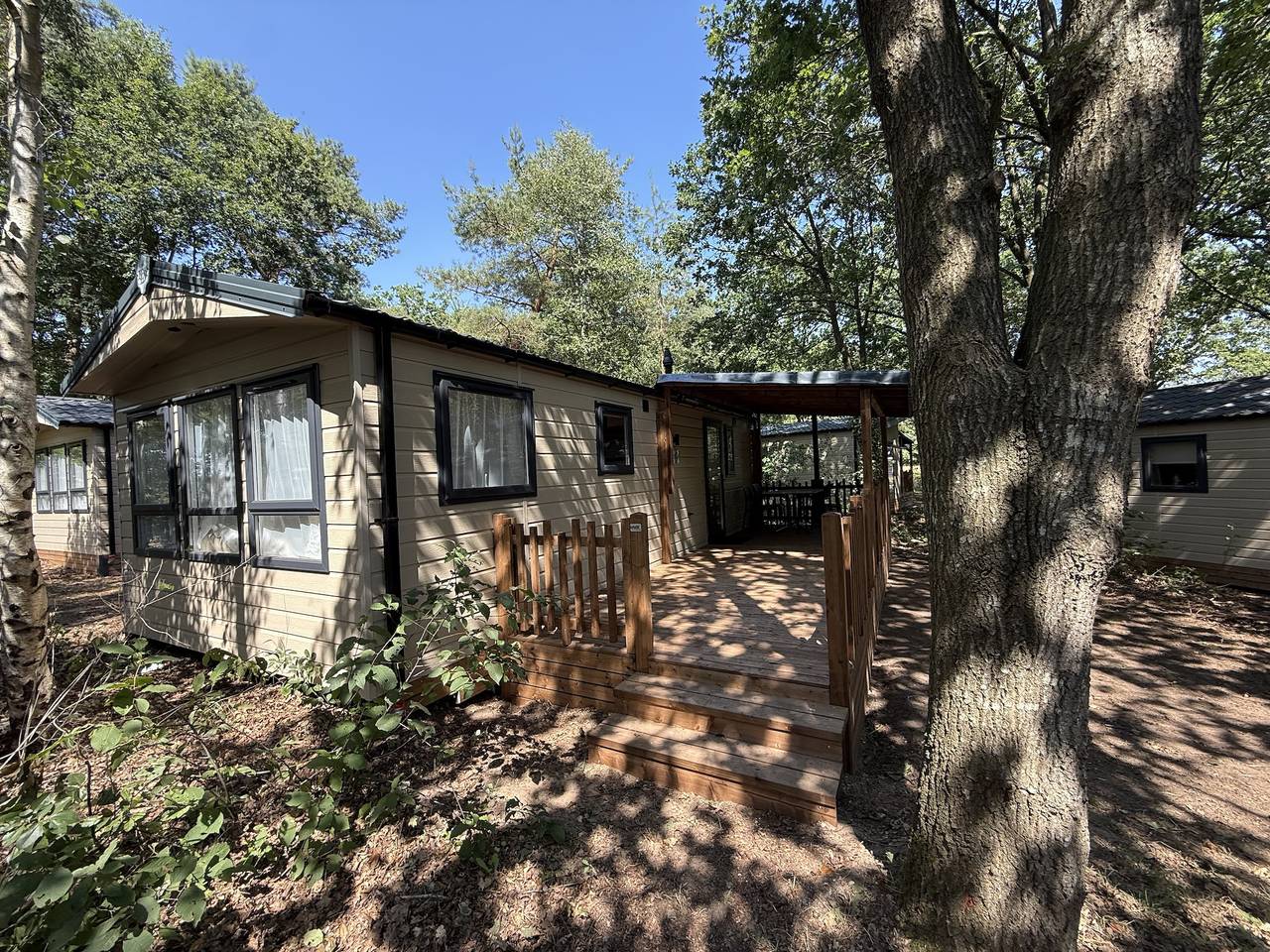 Europarcs Ruinen — Mobilehome Light 4 in Ruinen, Nationalpark Dwingelderveld