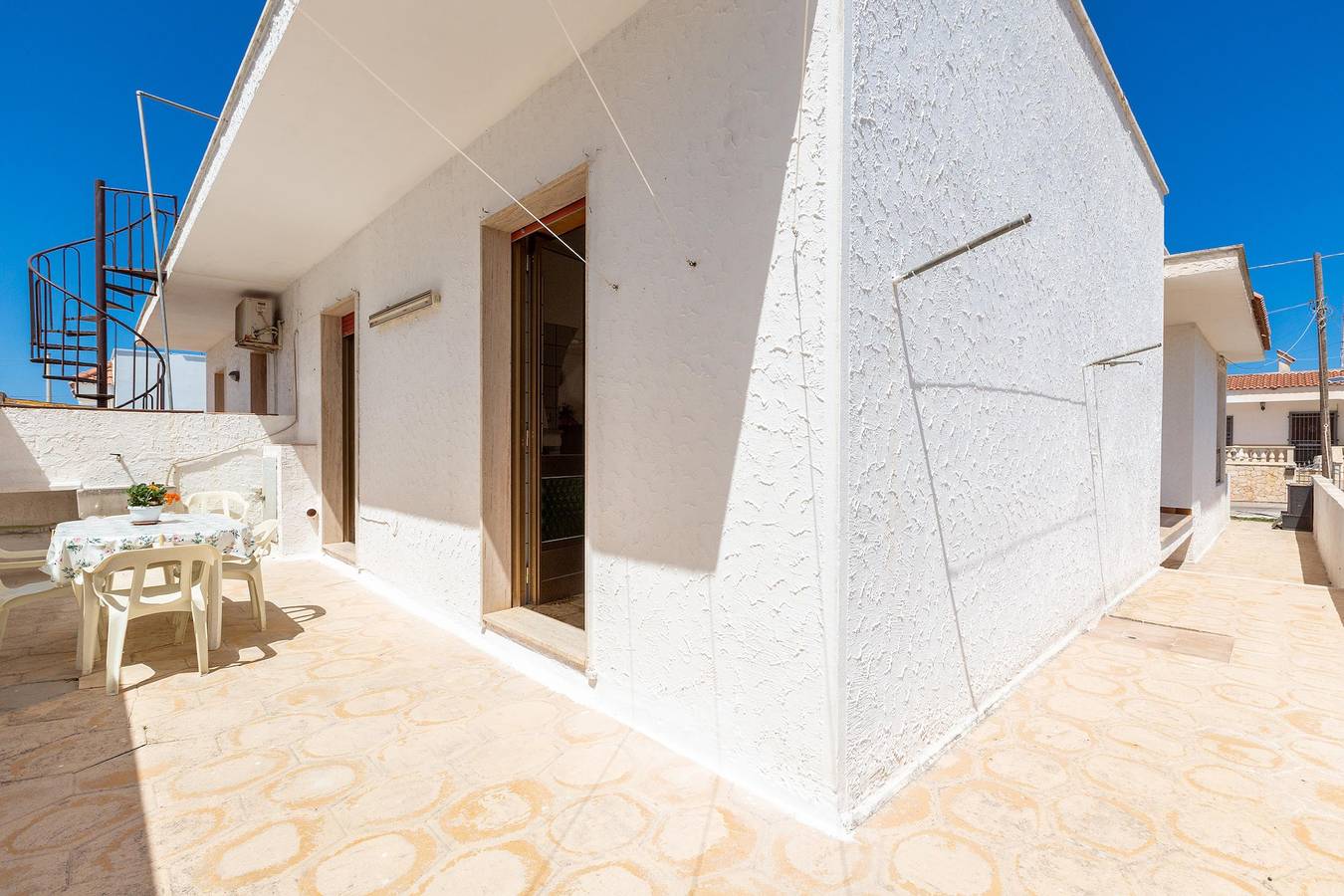 Gästehaus für 9 Personen mit Balkon in Taviano, Golf von Tarent