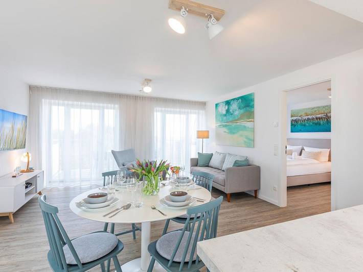 Ferienwohnung für 4 Personen, mit Balkon und Terrasse in Bergen auf Rügen und Umgebung - 3