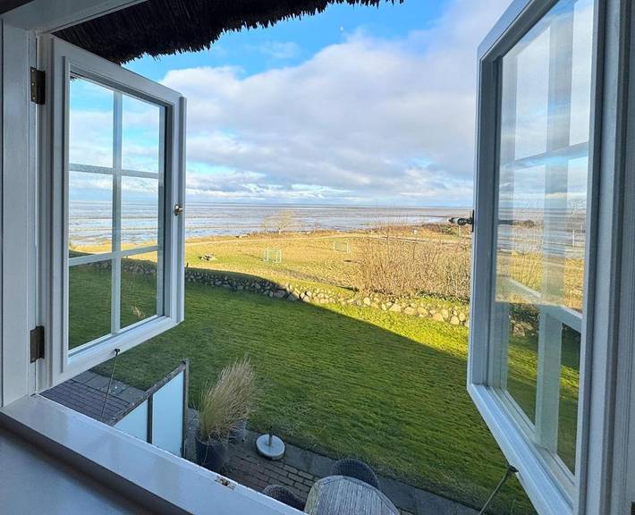 Ferienwohnung mit Meerblick für 3 Personen