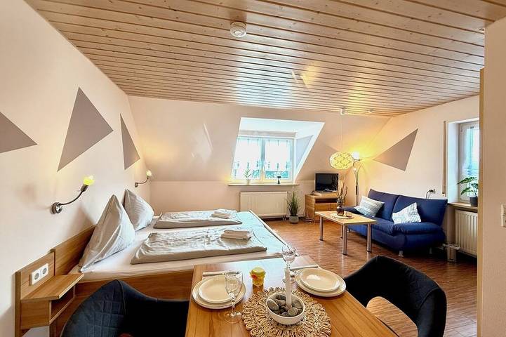 Ganze Wohnung, Ferienapartment Säntisblick - gemütlicher Rückzugsort mit Ausblick in Nonnenhorn, Bayerisch Schwaben