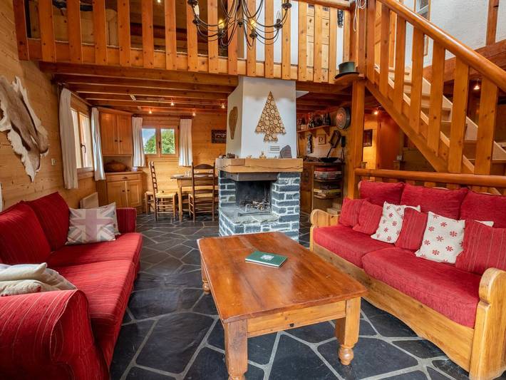 Chalet pour 8 personnes, avec terrasse, animaux acceptés