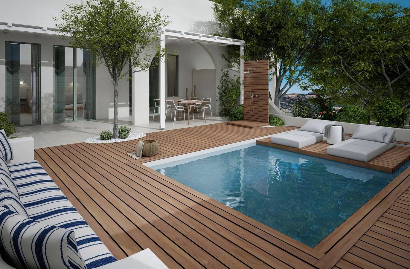 Villa für 2 Personen in Agios Prokopios, Kykladen