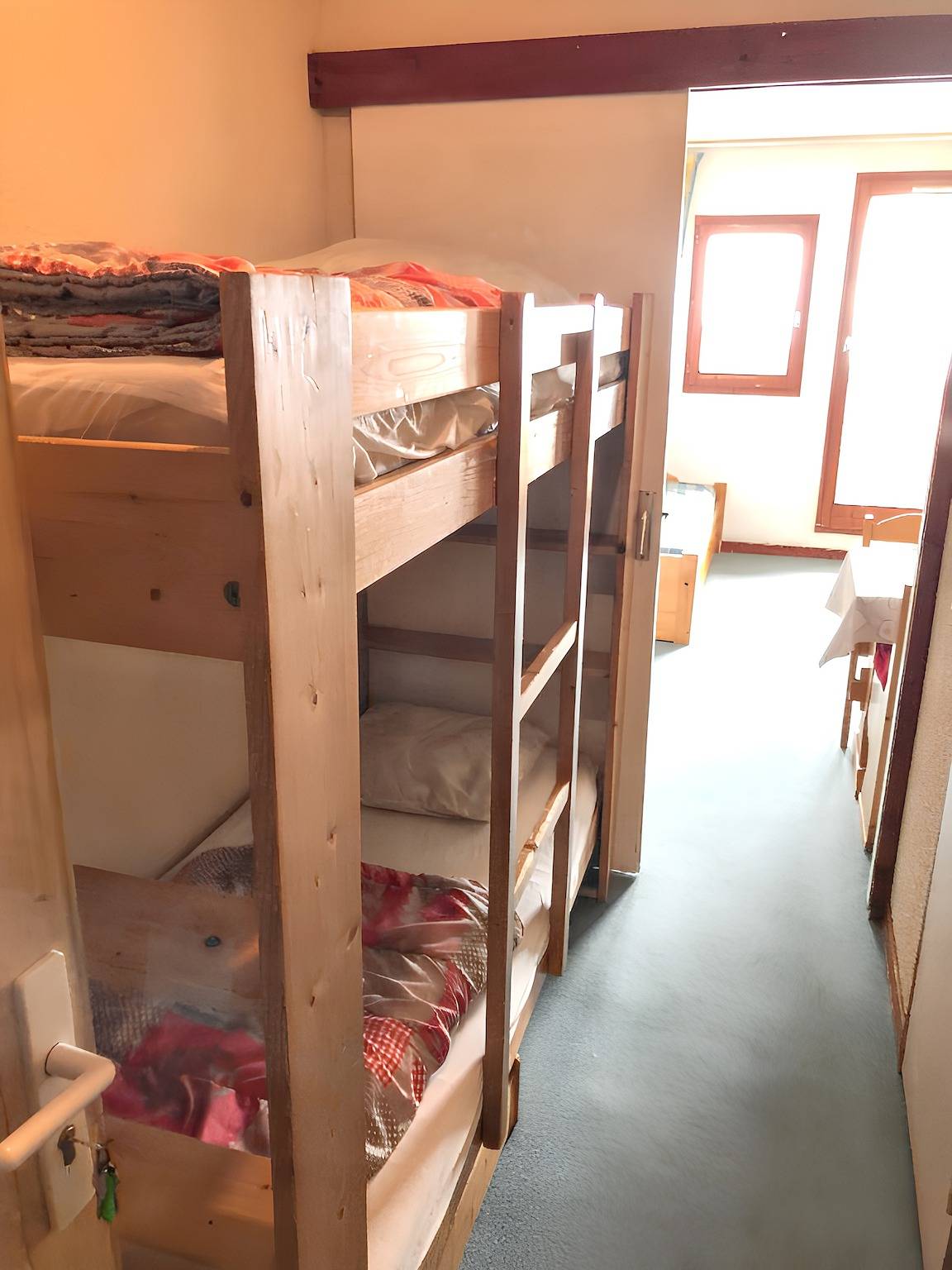 Ganzes Studio, Familienstudio mit Balkon in Modane 18 m² Bergblick in Valfréjus, Modane