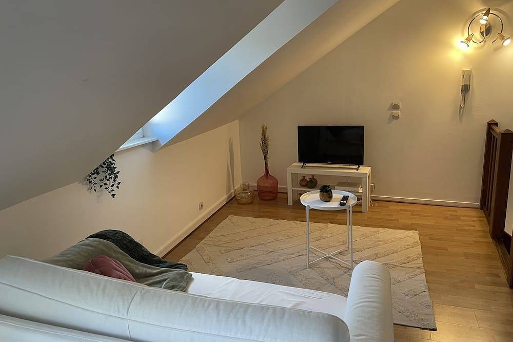 Appartement entier, Grand studio cosy en hypercentre ! Rénové avec A/C in Nemours, Seine-et-Marne