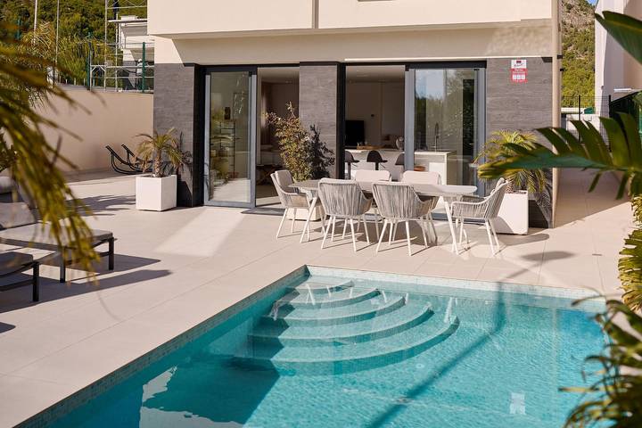 Chalet para 6 personas, con piscina y jardín, Familias con niños - 1