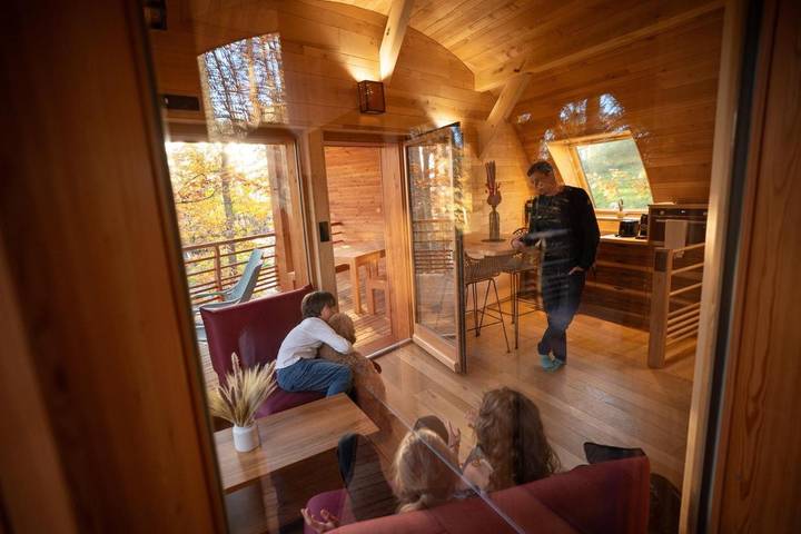 Club vacances pour 4 personnes, avec vue et jardin ainsi que sauna et piscine, animaux acceptés en Alsace - 3