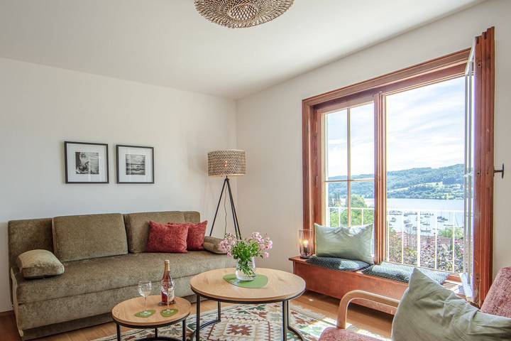 Ferienwohnung für 5 Personen, mit Balkon und Terrasse sowie Seeblick in Öhningen - 3
