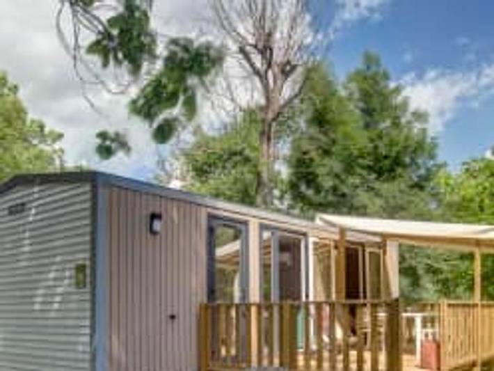 Mobil home pour 4 personnes, avec bassin pour enfant à Saint-Crépin-et-Carlucet - 2