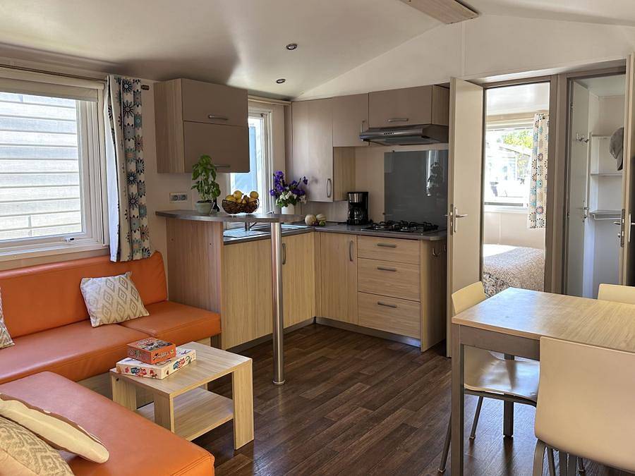 Camping Les Cigales - Mobilheim 4 personen - Komfort-Reihe in Saint-Genis, Gap und Umgebung