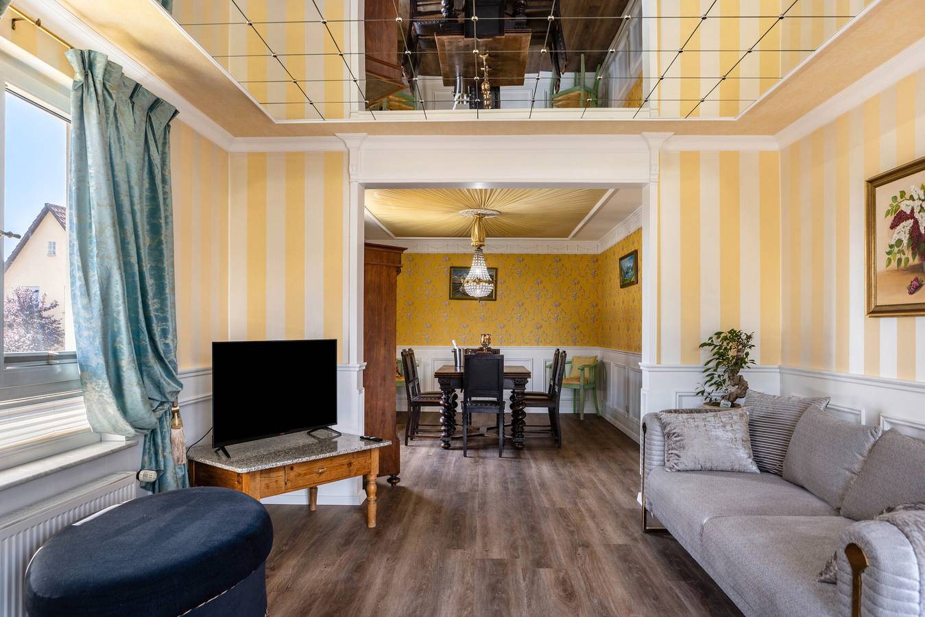 Ferienhaus 'Barockhaus Fulda' mit privater Terrasse, privatem Garten und Wlan in Petersberg, Rhön-Hessen