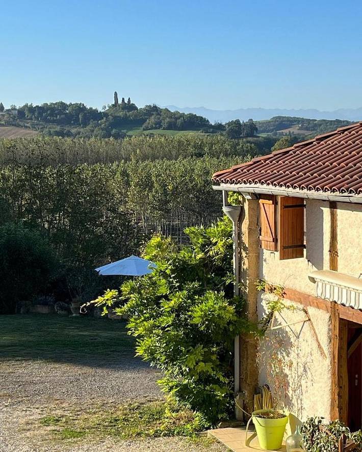 Maison d’hôte pour 5 personnes, avec vue et jardin, animaux acceptés dans le Gers - 4