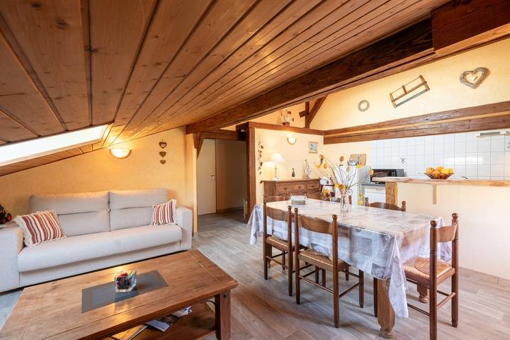 Gîte pour 6 personnes, avec Jardin dans Lac de Longemer