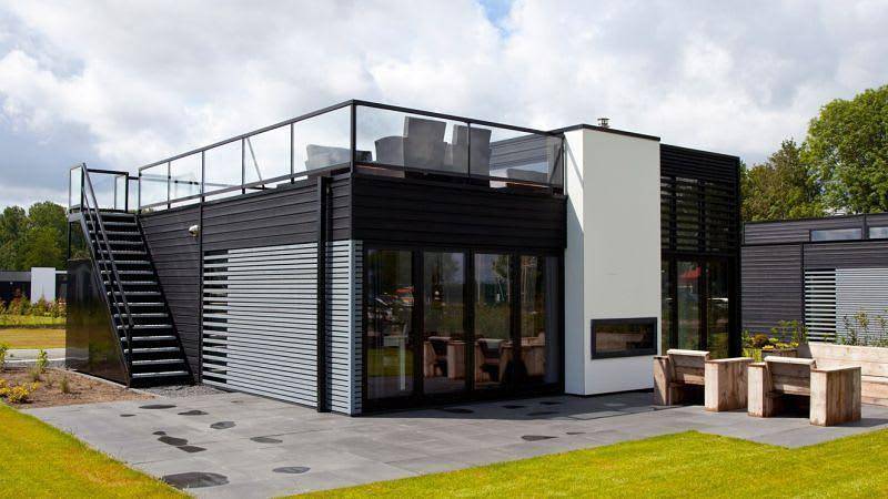 Ferienhaus für 6 Personen, mit Balkon/Terrasse und Terrasse sowie Garten in Nijkerk
