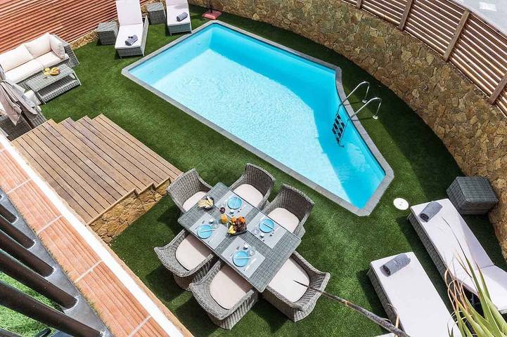 Strandhaus für 6 Personen, mit Balkon und Garten auf Fuerteventura