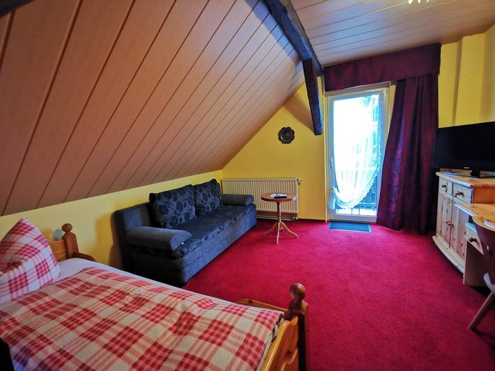 Ferienwohnung für 2 Personen, mit Balkon und Garten sowie Sauna in Angermünde - 2