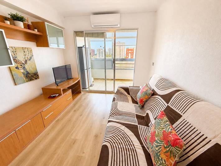 Entire holiday apartment, Cozy Apartment with Pool & Balcony in Alicante in El Cabo de las Huertas, Alicante