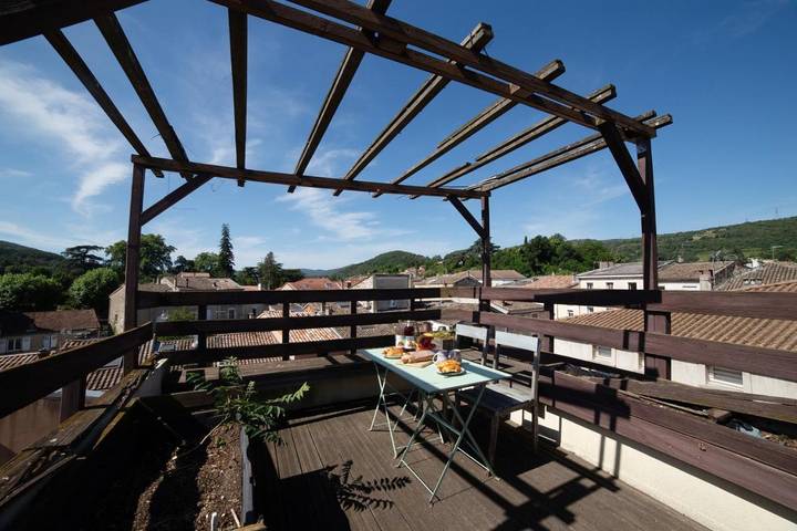 Appartement de vacances pour 6 personnes, avec Terrasse et Vue
