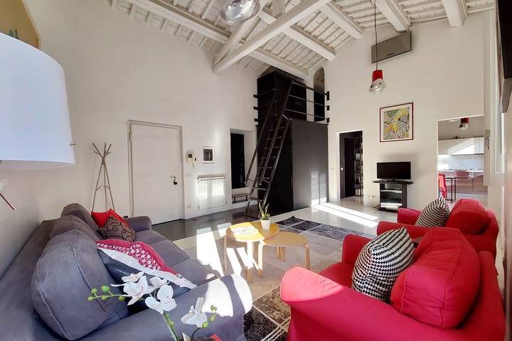 Loft per 4 persone a Trastevere