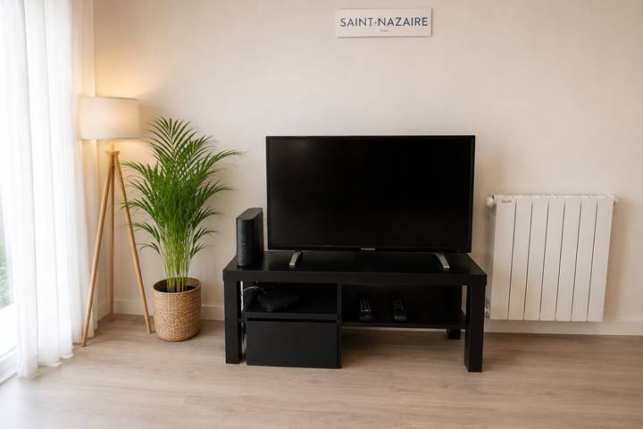 Location de vacances pour 6 personnes, avec balcon, animaux acceptés à Saint-Nazaire