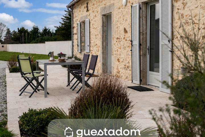 Maison de vacances pour 6 personnes, avec Jardin