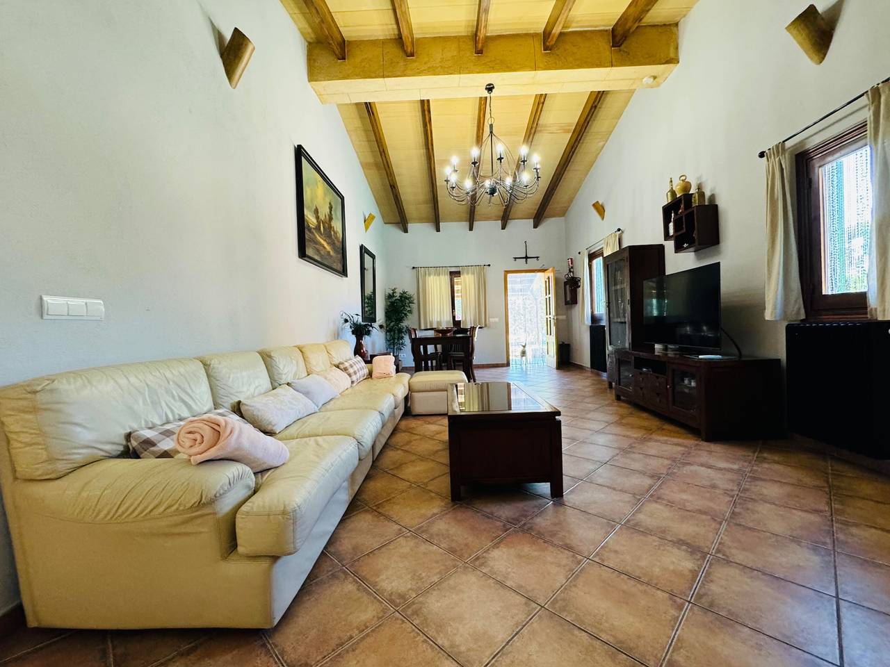Casa rural 'Can Conill Llucmajor' con vistas a la montaña, Wi-Fi y aire acondicionado in Lluchmayor, Mallorca Sur