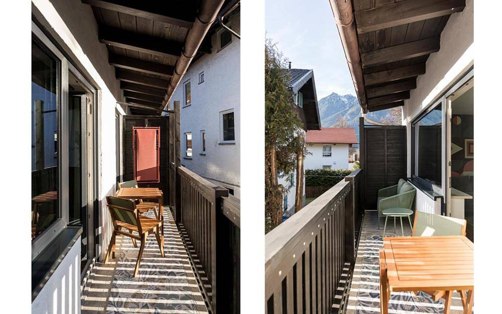 Das Nordberg Guesthouse in Garmisch-Partenkirchen, Bayerische Alpen