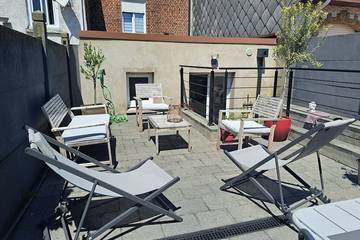 Location de vacances pour 6 personnes, avec terrasse à Étaples