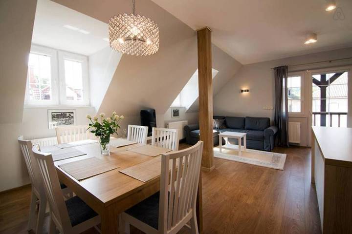 Apartamento de vacaciones para 7 personas, con vistas y jardín - 1