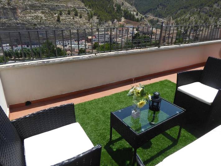 Casa de vacaciones para 4 personas, con balcón y vistas en La Manchuela - 3