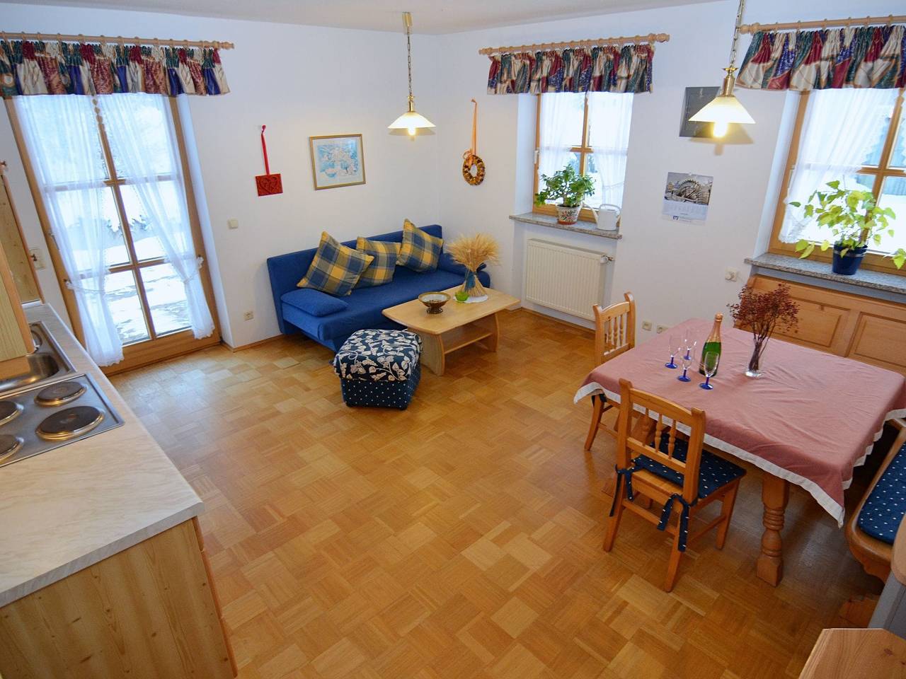 Ganze Wohnung, Lebhaftes Apartment mit Sauna in Schönsee in Schönsee, Naturpark Oberpfälzer Wald