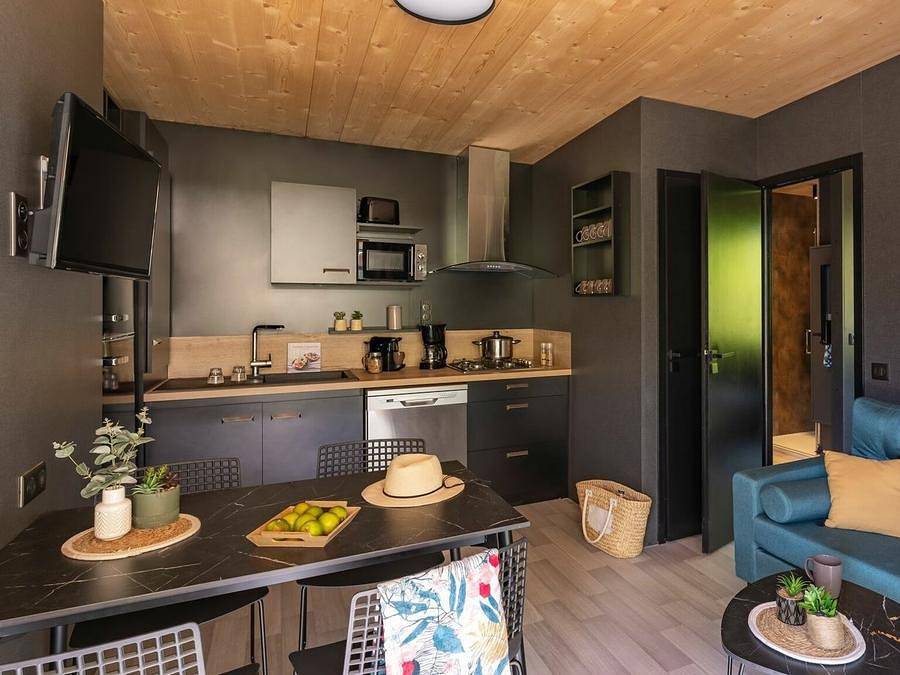 Camping Sandaya - La Côte De Nacre - Chalet 4 personas - Chalet Albatre 4p 2ch in Saint-Aubin-sur-Mer (Calvados), Región de Caen