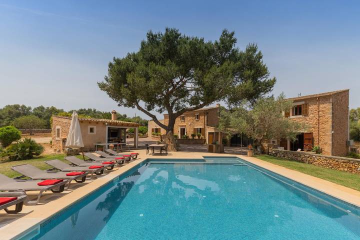 Finca für 10 Personen, mit Terrasse in Santanyí