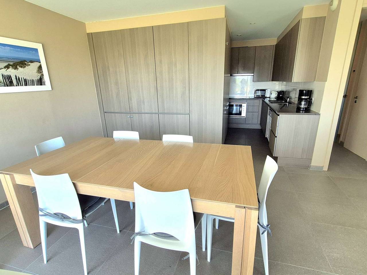 Apartamento entero, Amplio apartamento con vista al mar - 5 pers. in Wimereux, Boulogne-sur-Mer region